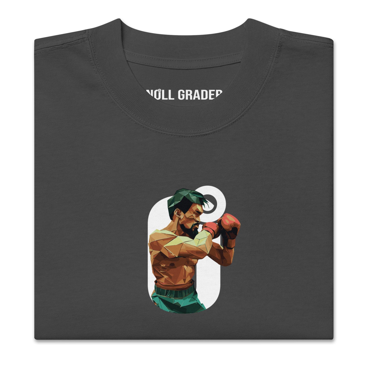 Premium PACQUIAO Origami Oversized T-Shirt