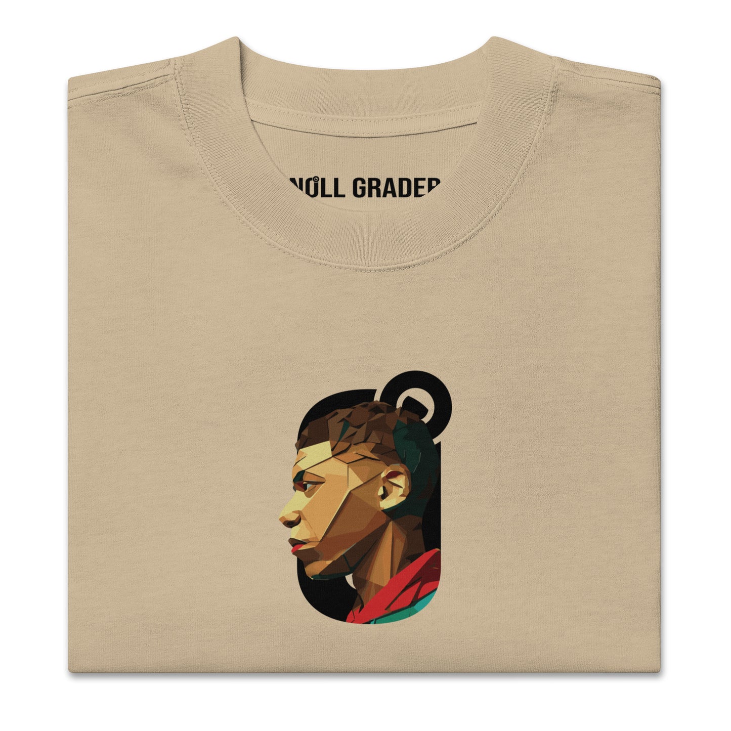 Premium MBAPPÉ Origami Oversized T-Shirt